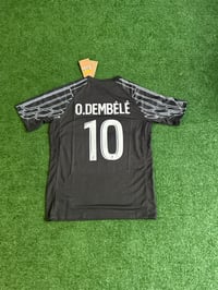 Image 2 of     Paris Saint‑Germain Black Jordan Edition Jersey – O. Dembélé #10