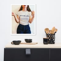 Image 3 of Pancake Slut Framed Print