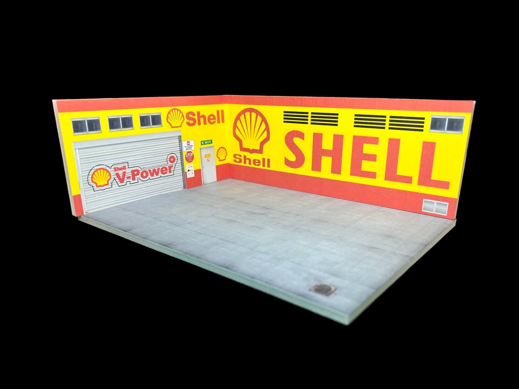 SHELL GARAGE | Diecastpicez