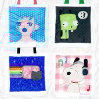 Image 1 of patchwork totes!!