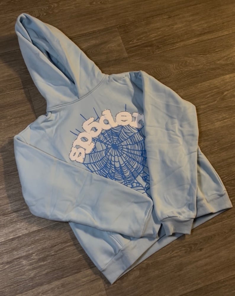 Image of Spider Baby Blue Hoodie
