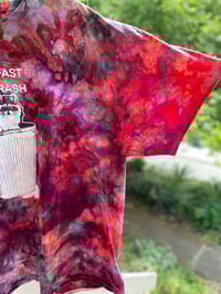 Image 3 of 3XL Live Fast Eat Trash Tie Dye Shirt M10