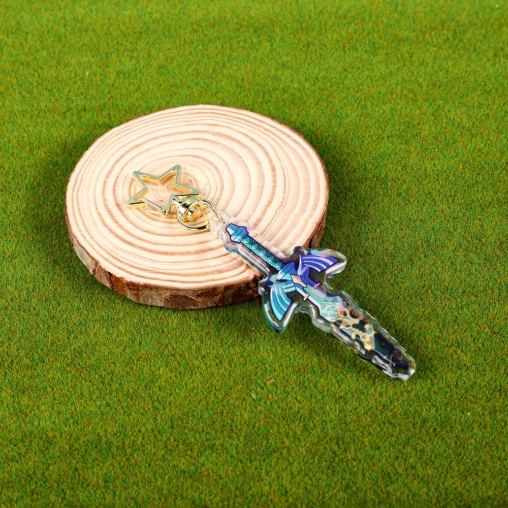 Image of Decayed Master Sword Keychain