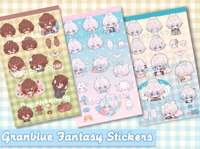 Image 1 of [GBF] Granblue Fantasy Sticker Sheets 