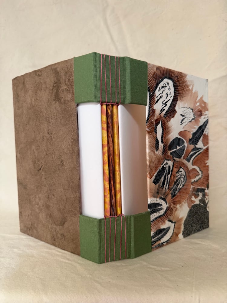 Image of Feathers: Handmade Blank Book