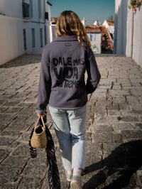 Image 1 of SUDADERA MÁS VIDA GRIS
