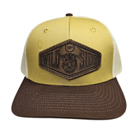Image 1 of Snapback WILSIDE - crema con cafe