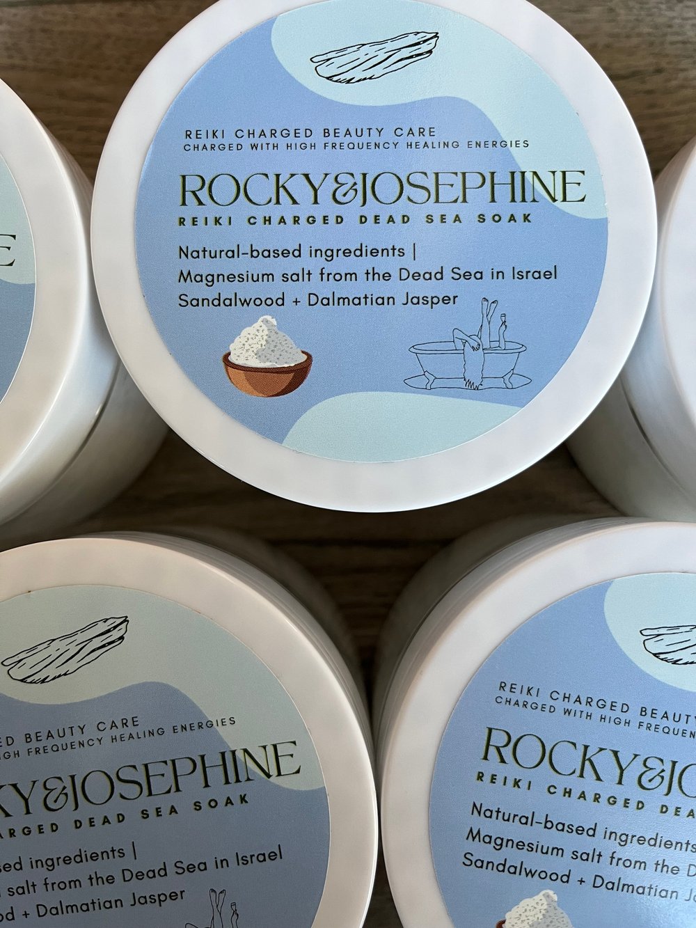 Image of Reiki Charged Magnesium Bath Salt Soak