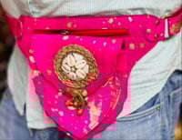 Image 2 of Fur baby bum bag - HOT PINk