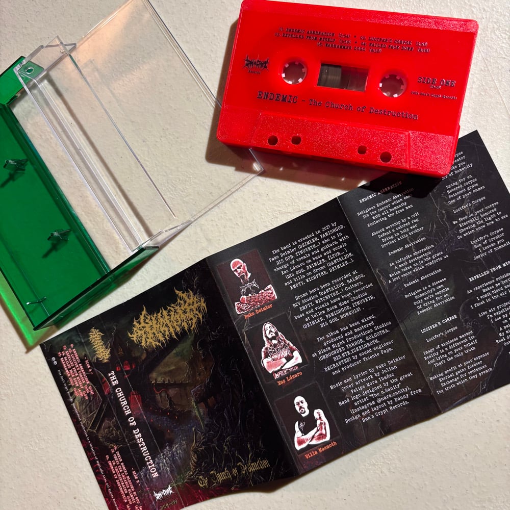 ENDEMIC - "The Church of Destruction" cassette