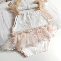 Image 6 of Photoshooting newborn set - Sabrina - | peach | off white