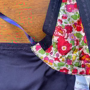 Image of Cotton Cape to suit 38cm Miniland Doll - Lined in Liberty Betsy Red