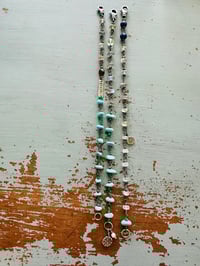 Image 11 of lapis labradorite and moonstone charm bracelet