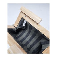 Image 2 of Olive Leather & Timber Clutch