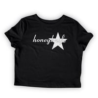 Women’s Black “Tefdones” Baby Tee