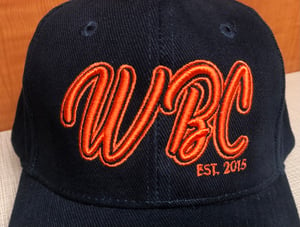 Image of WBC French Navy Heavy Brushed Cotton Drill Cap