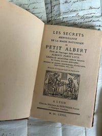 Image 3 of Réservé. Les secrets merveilleux de la magie naturelle du petit Albert, édition rare 19eme s.