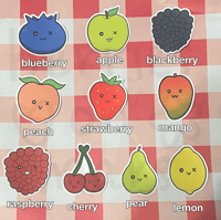 fruit salad (fruit stickers)