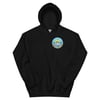 Classic Logo Unisex Hoodie with front and rear graphic