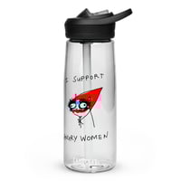 Image 1 of angry women Sports water bottle