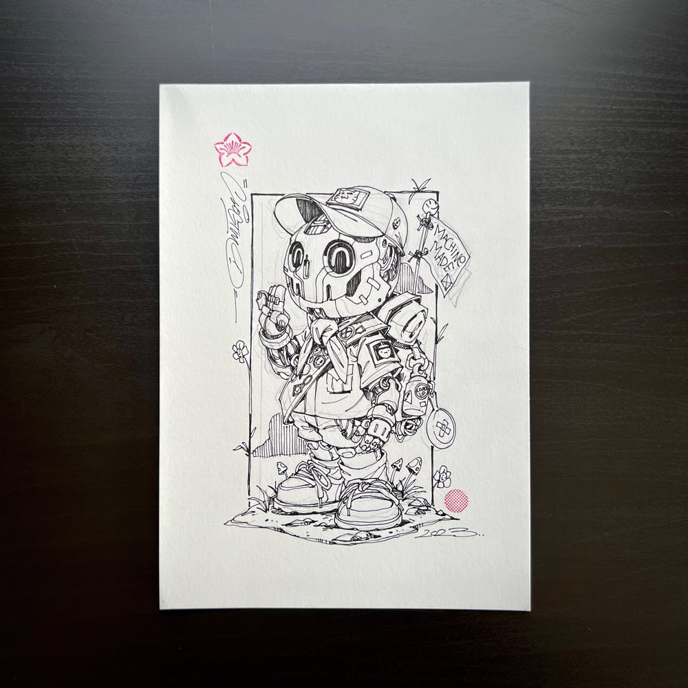 Image of MECHASOUL SCOUT DRAWING