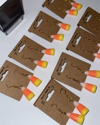 CANDY CORN EARRINGS