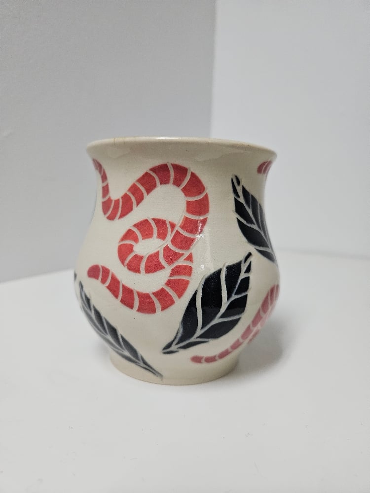 "tender queer" worm mug (8) *discounted*