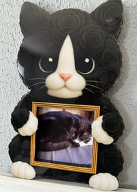 Tuxedo Rose Cat Frame