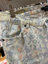 Image 2 of vintage flower jeans 