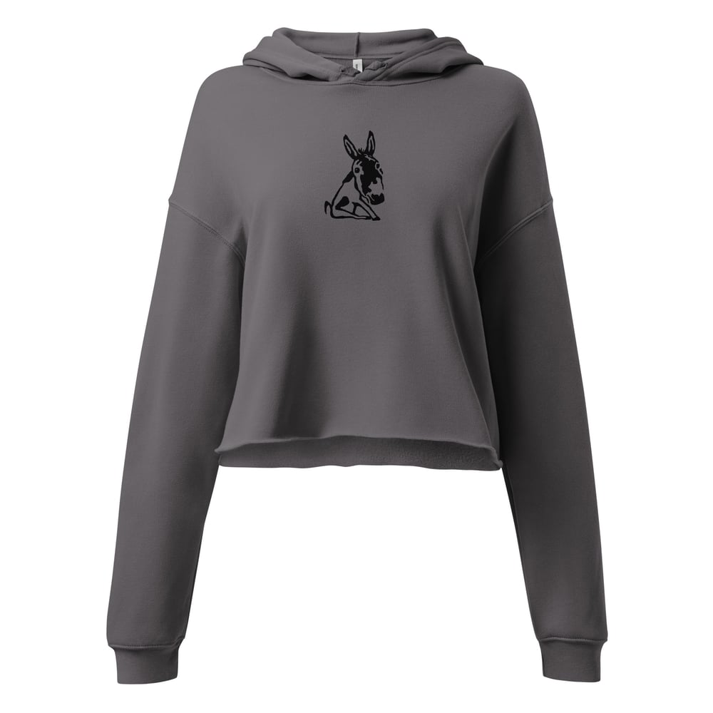 Donkey Richard Women's Cropped Hoodie