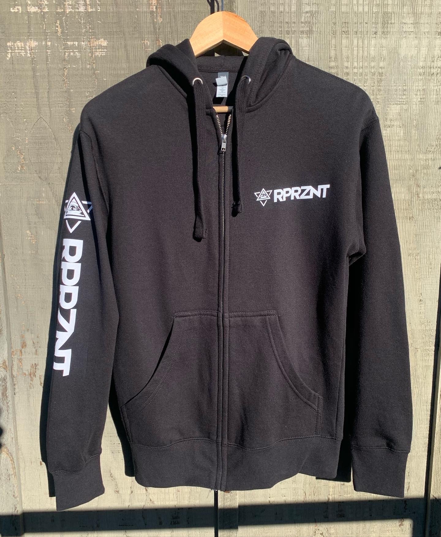 Image of RIPPLE EFFECT Limited Zip Up Hoodie 