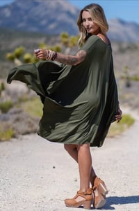 Image 2 of The Wren Tunic -Olive
