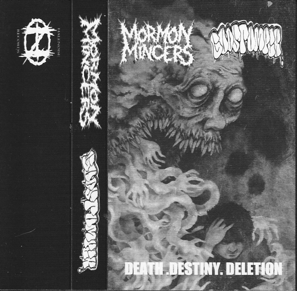 MORMON MINCERS / GODSTOMPER 'Death. Destiny. Deletion' split cassette