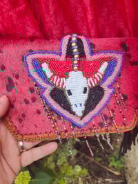 Image 12 of Barca Bag - red and black