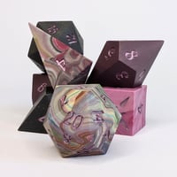 Image 3 of Fusions I<br>Jesmonite 8 Piece Polyhedral set