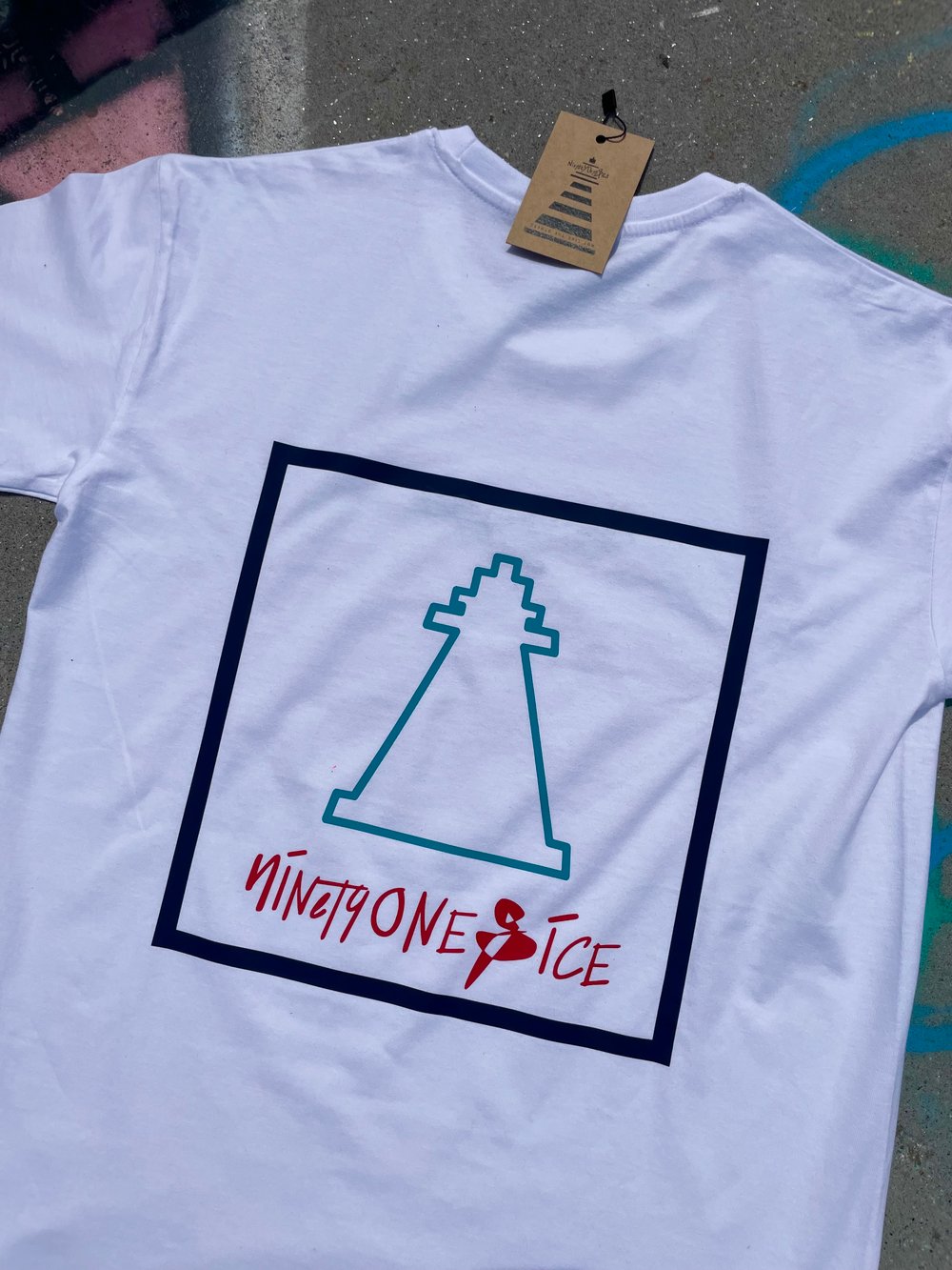Image of White Box Tee