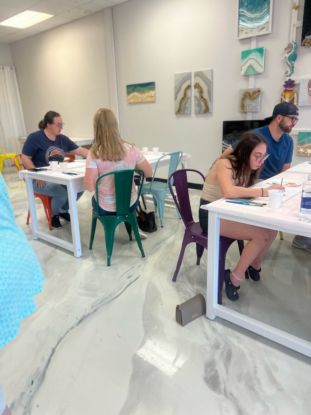 Image of Painting Pumpkins & Resin embellishments