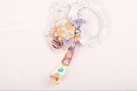 Image 2 of Pumpkin Pup Acrylic Charm And Phone Strap