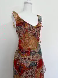 Image 2 of 00s Orange dress // M