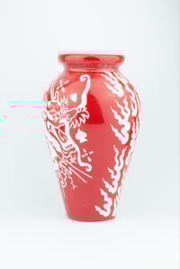 Image 2 of DRAGON FLAME VASE 