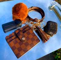 Brown LV self defense wallet (PRE-ORDER)