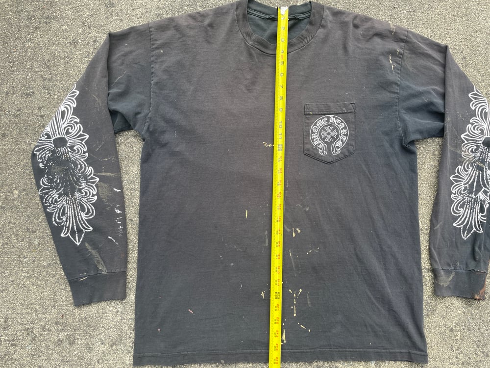 Image of Vintage Chrome Hearts London Longsleeve Shirt