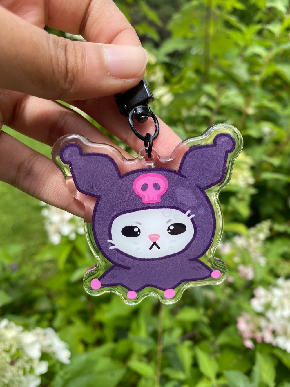 Matching Sanrio Cats Acrylic Keychains