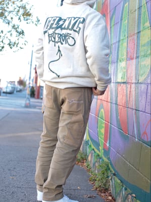 Image of Beige Work Pants