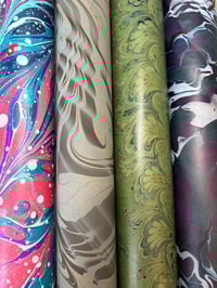 Image 1 of Marbled Full Sheets #37-40