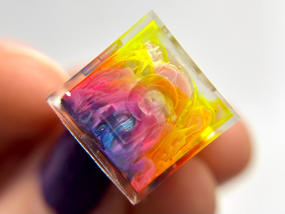 Image of Pastel Rainbow Slush (inked upon order)