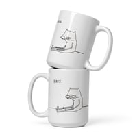 Image 1 of heck White glossy mug 