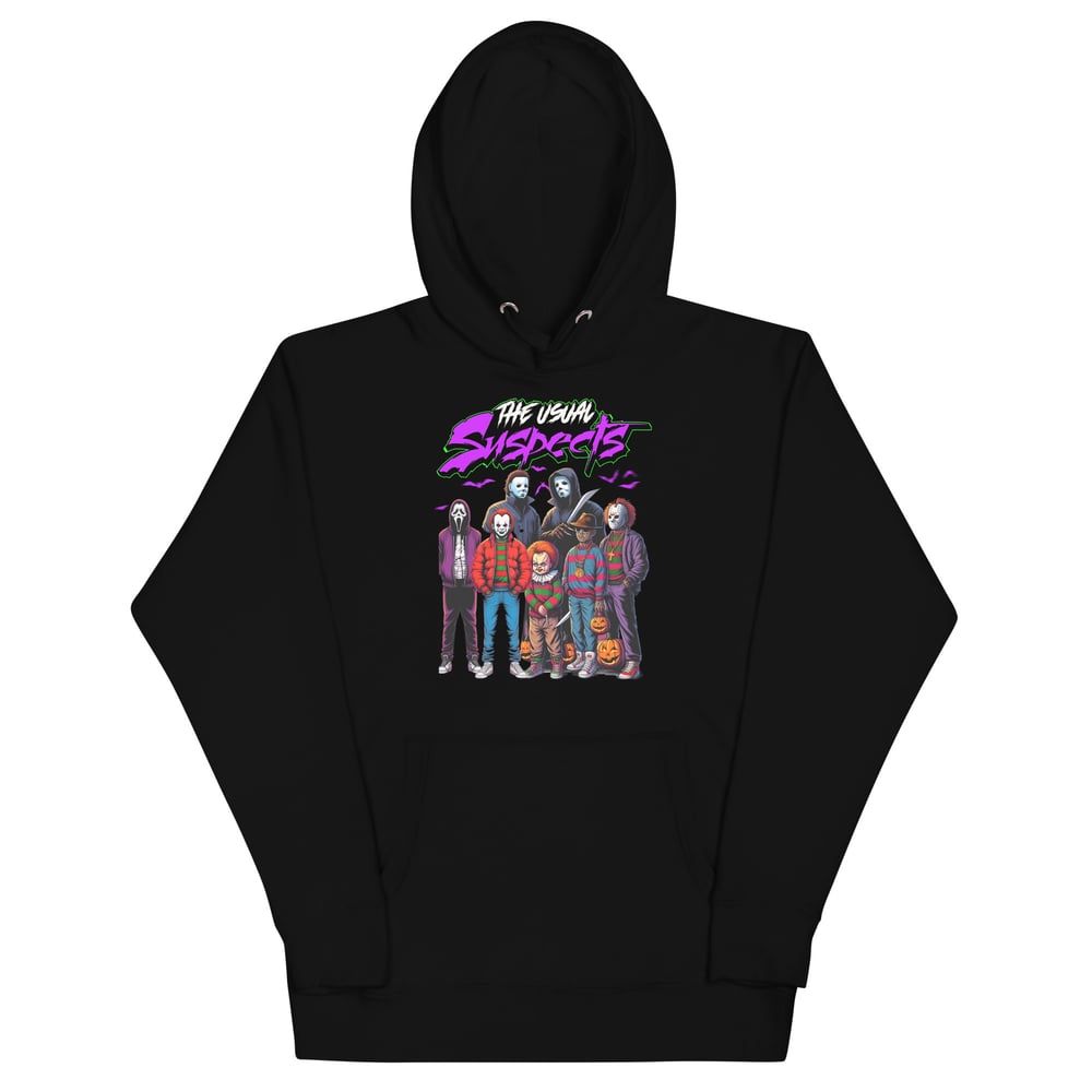 Image of The Usual Suspects Halloween Unisex Hoodie