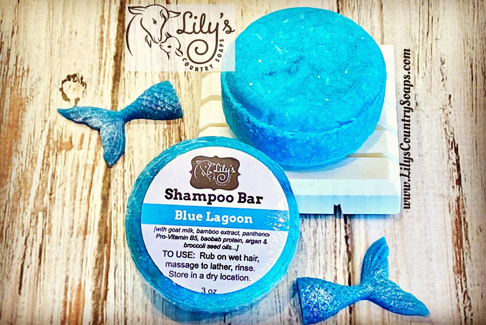 Goat Milk Shampoo Bars & Conditioner Bars Lily's Country Soaps