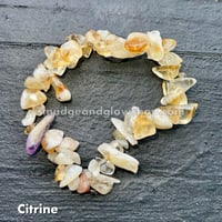 Image 1 of Citrine Chip Bracelet 